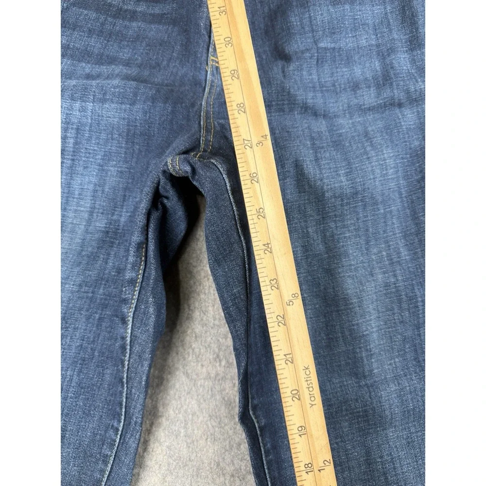 Talbots‎ Women 16 Simply Flattering 5-Pocket Jeans BOYFRIEND blue Medium Wash